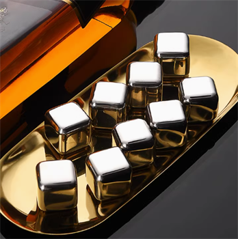 Stainless Steel Cube Ice