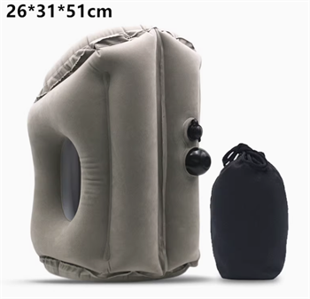 Hollow 3D Inflatable Pillow