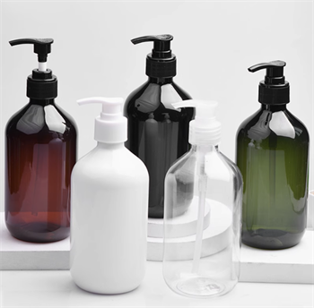 Cosmetic lotion bottle