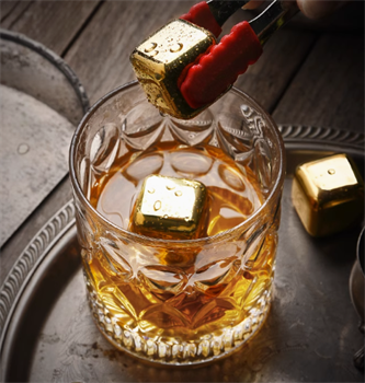Stainless Steel Cube Ice