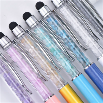 Crystal Topped Ball Pen