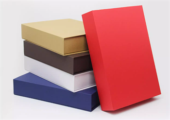 Magnetic flip cover box