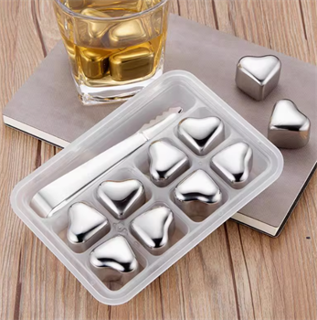 Irregular Stainless Steel Ice Cube